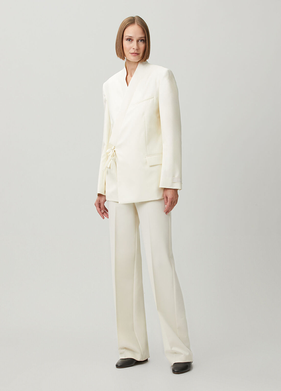 Kenzo Ekru Yün Blazer görsel 2