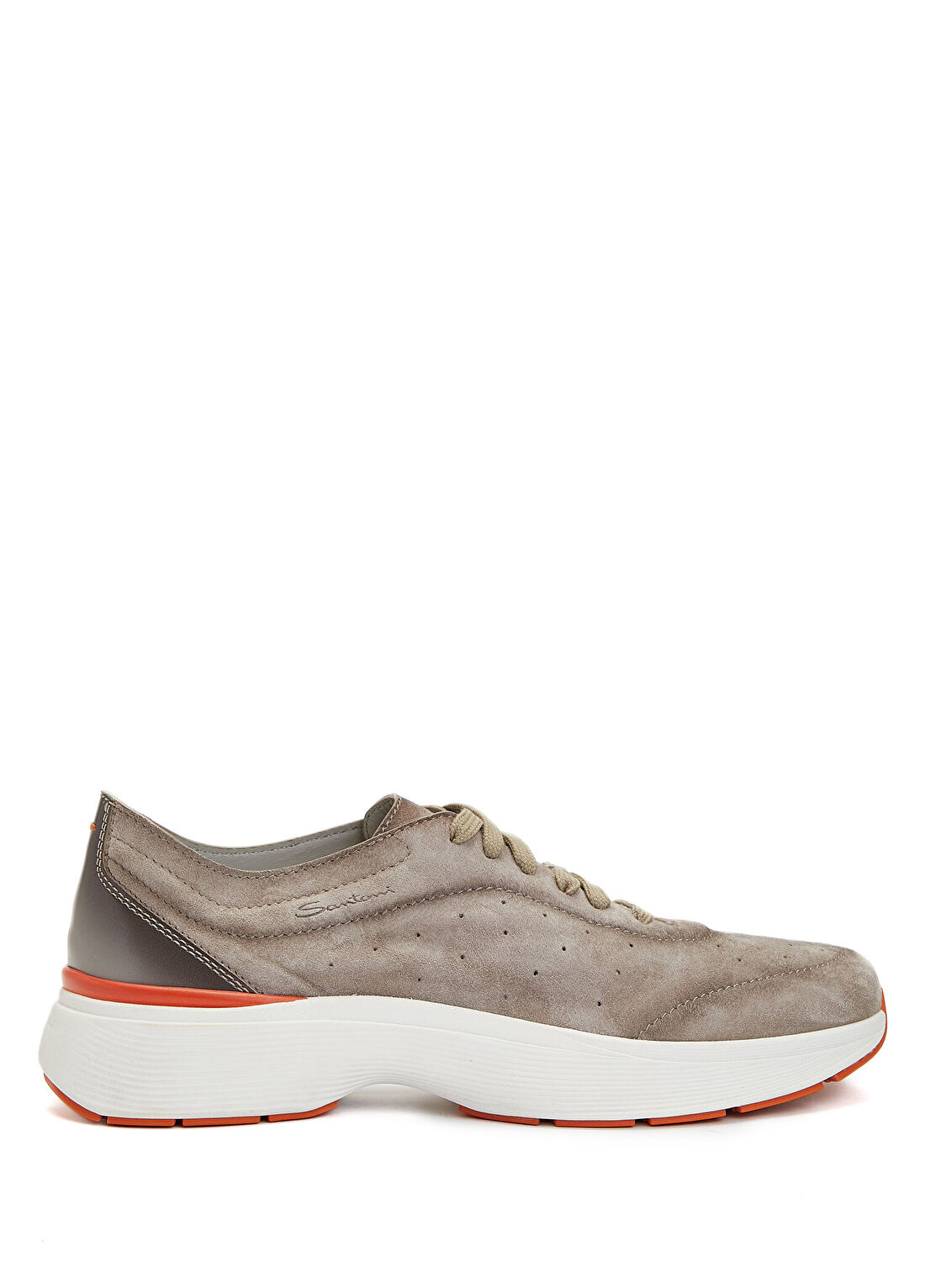 Santoni Sport Bounce Taş Erkek Deri Sneaker
