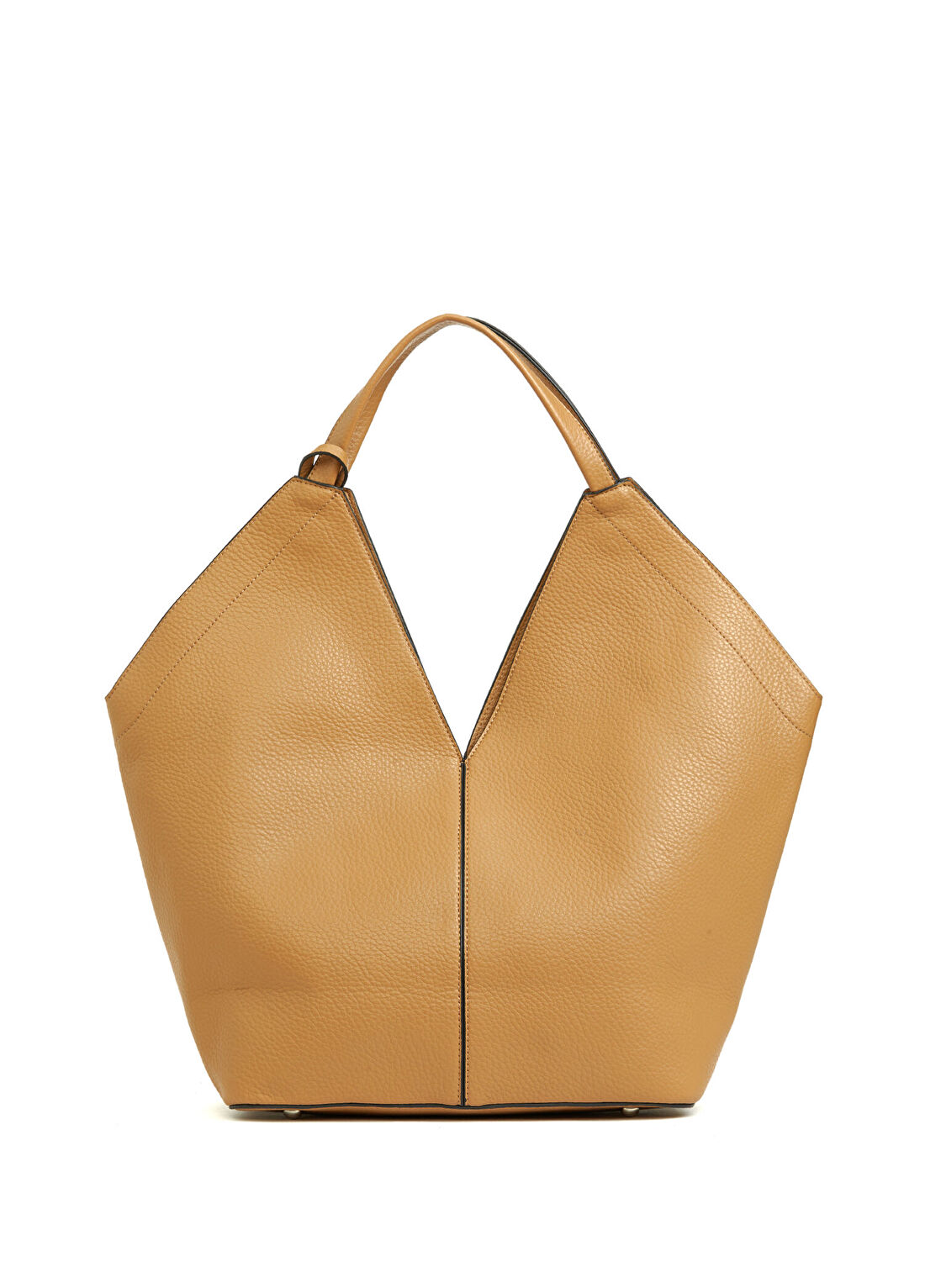 Divarese Karamel Floter Kadın Shopper Çanta görsel 3