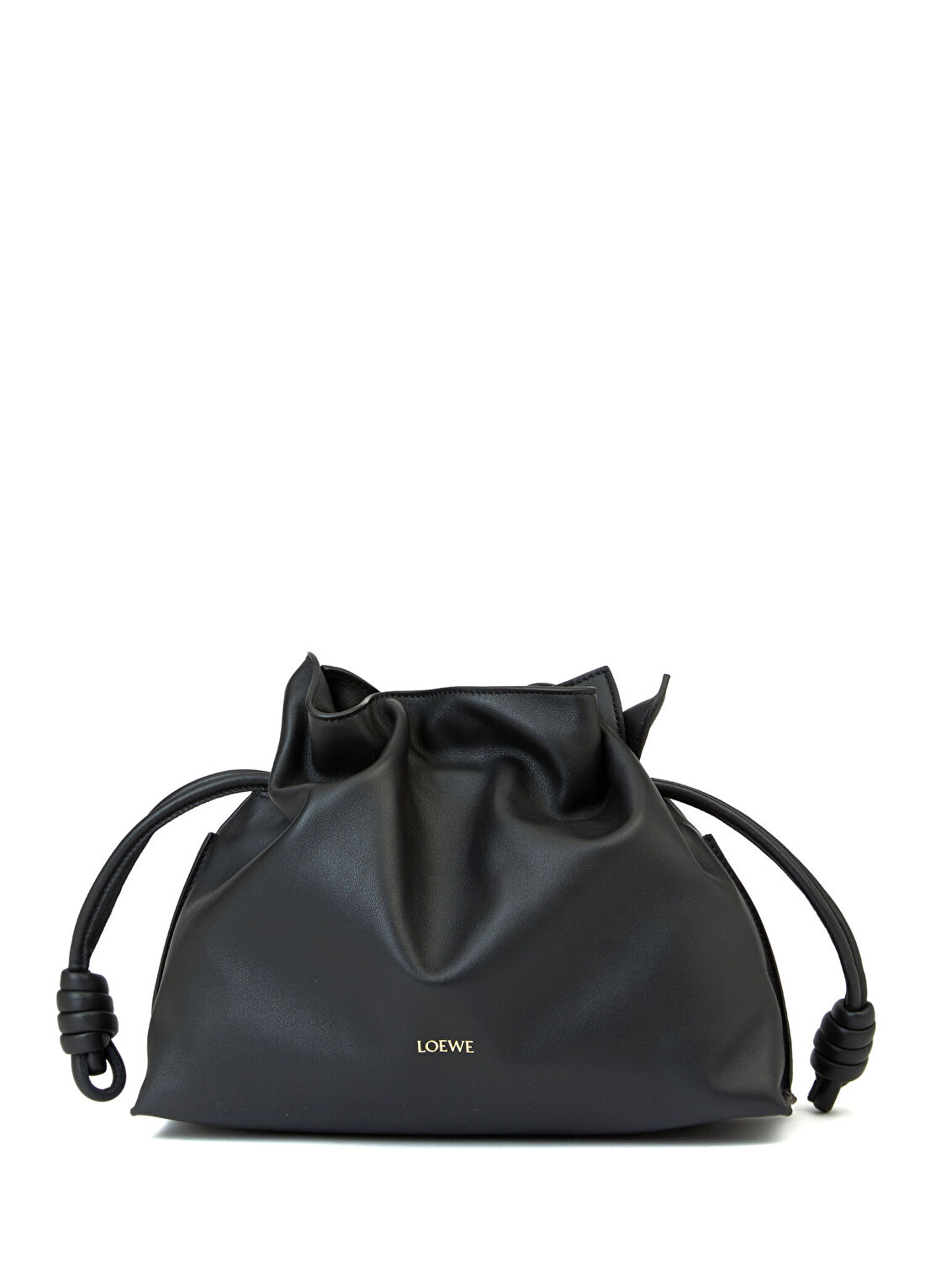 Loewe Medium Flamenco Siyah Kadın Deri Çanta