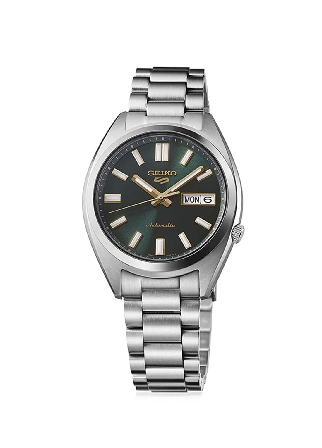Seiko 5 S5-SRPL57K Metalik Gri Çelik Erkek Kol Saati