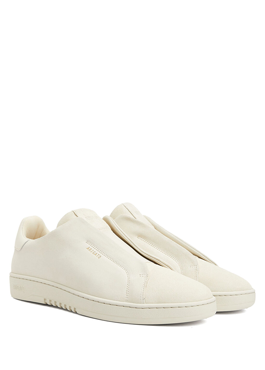 Axel Arigato Dice Laceless Bej Erkek Süet Sneaker görsel 2