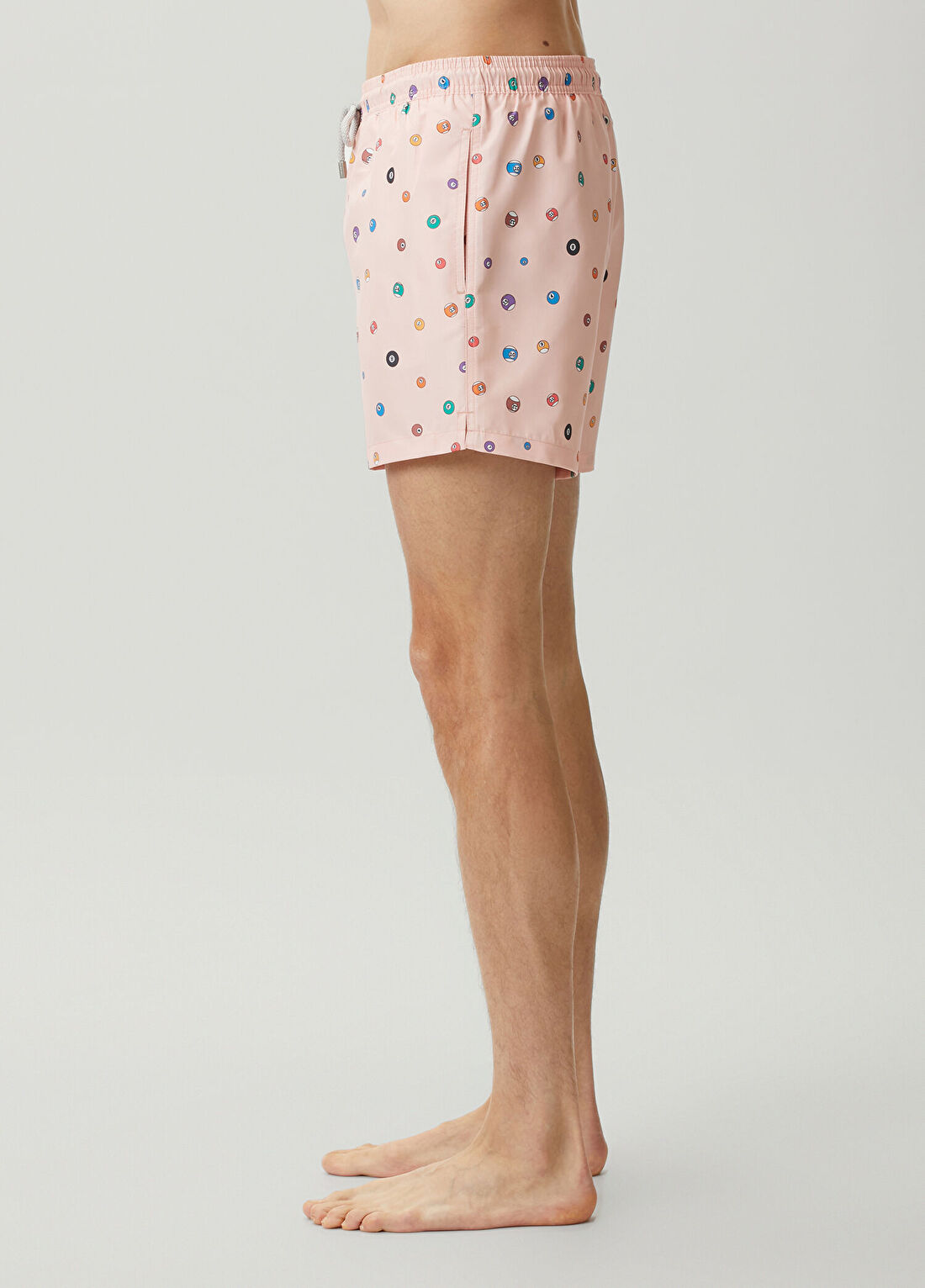 Hawksbill Billiard Açık Pembe Desenli Mayo görsel 3