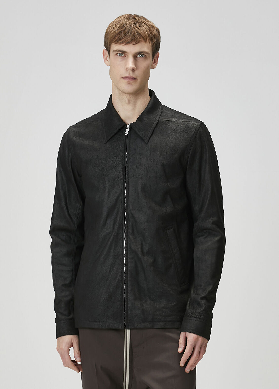 Rick Owens Siyah Süet Ceket görsel 3