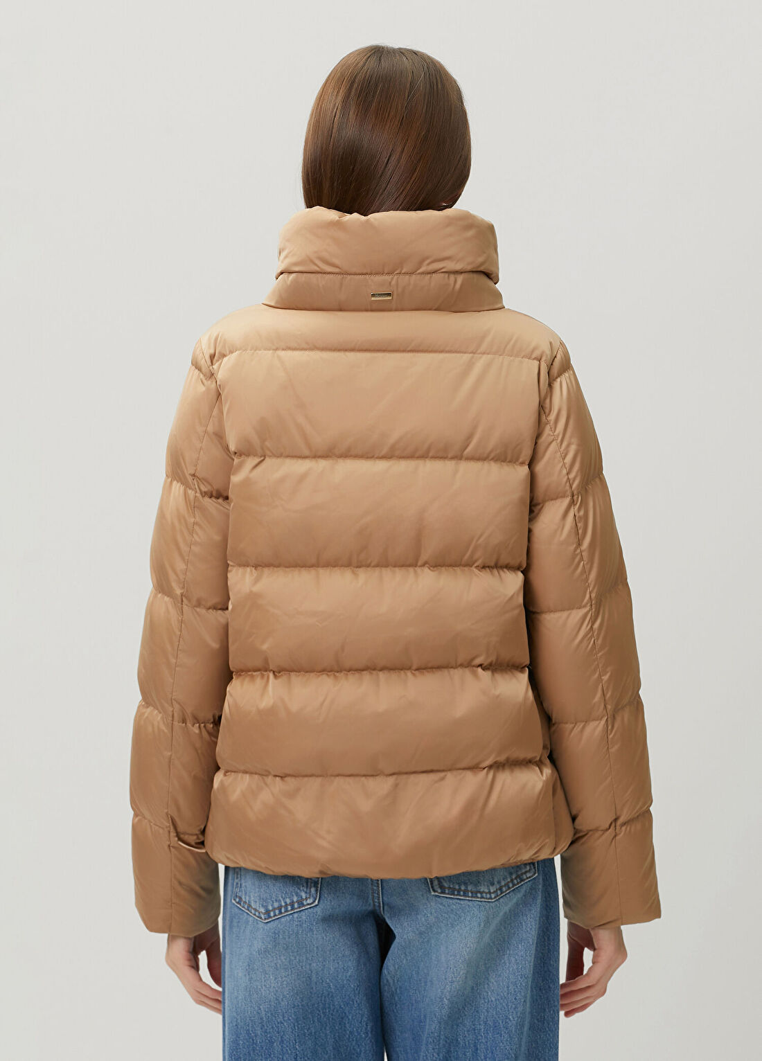Herno Camel Puffer Mont görsel 4