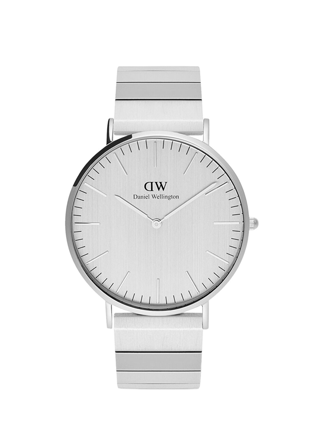 Daniel Wellington DW00600775 Classic Piano Link Silver Unitone Erkek Kol Saati