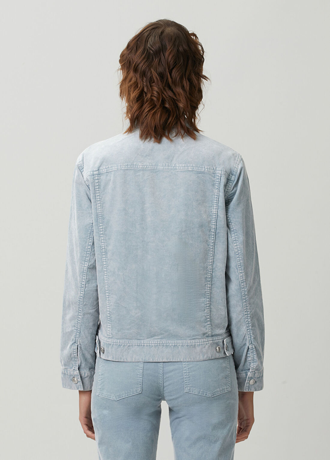 Zadig&Voltaire Bases Mavi Kadife Ceket görsel 4