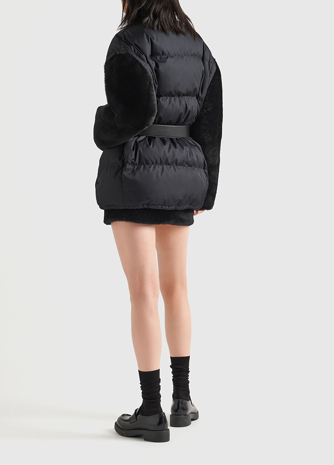 Prada Re-Nylon Şişme Mont görsel 3