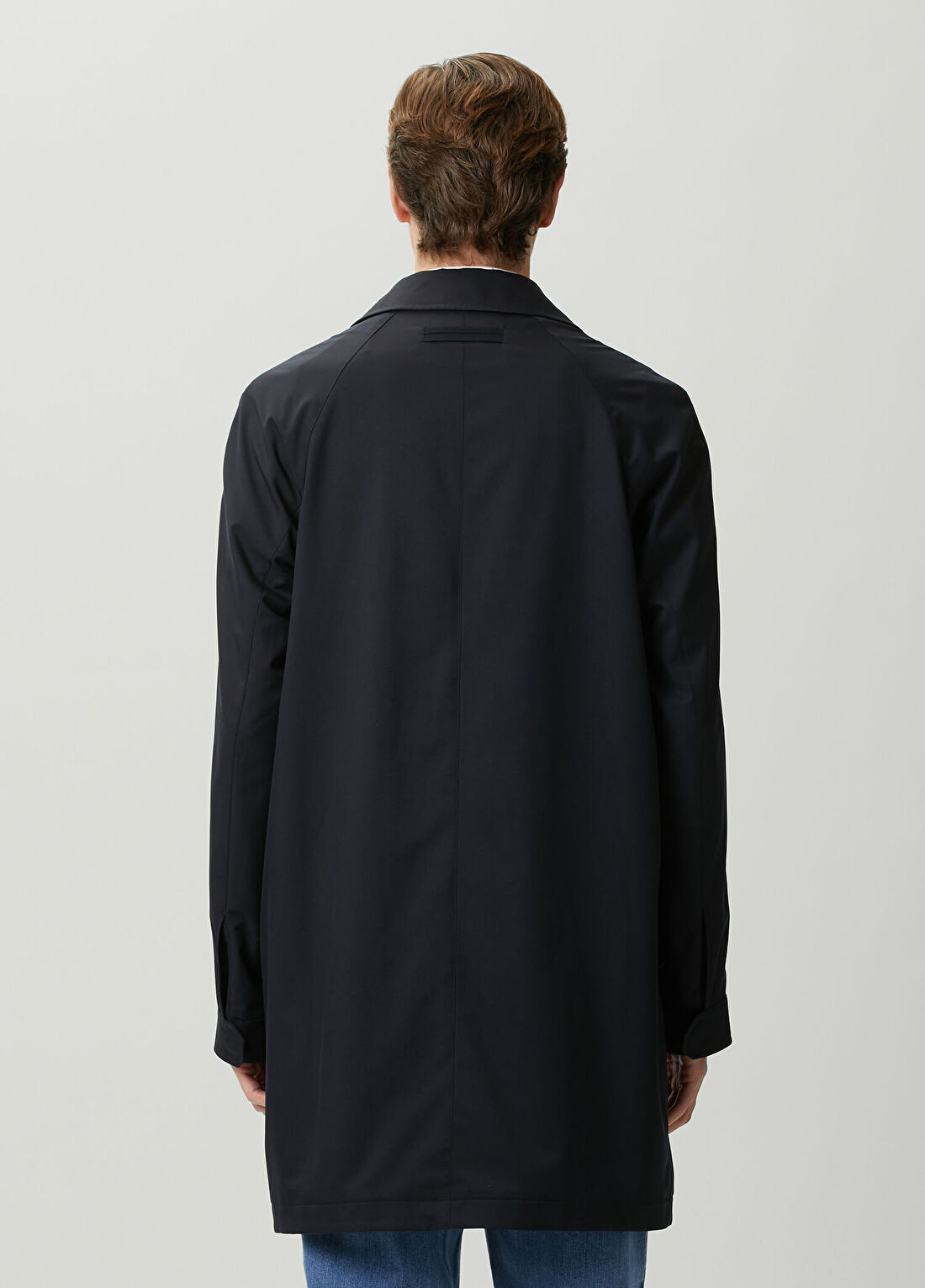 Zegna Lacivert Pardösü görsel 4