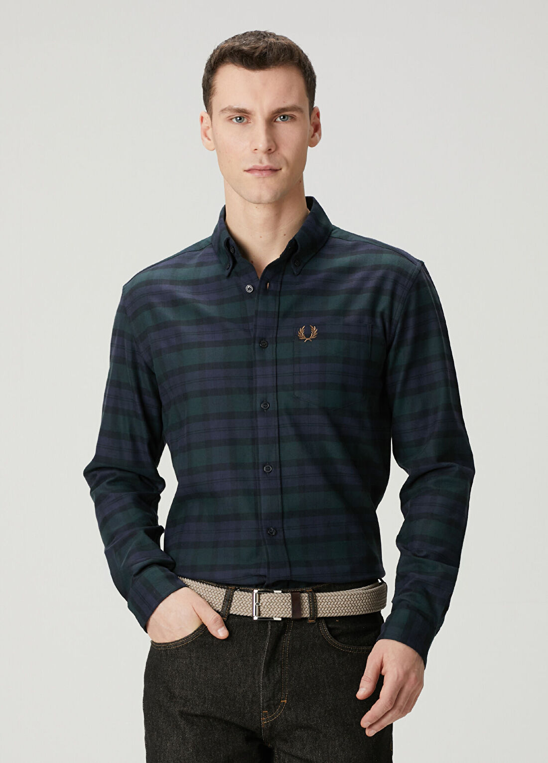 Fred Perry Regular Fit Watch Tartan Gömlek