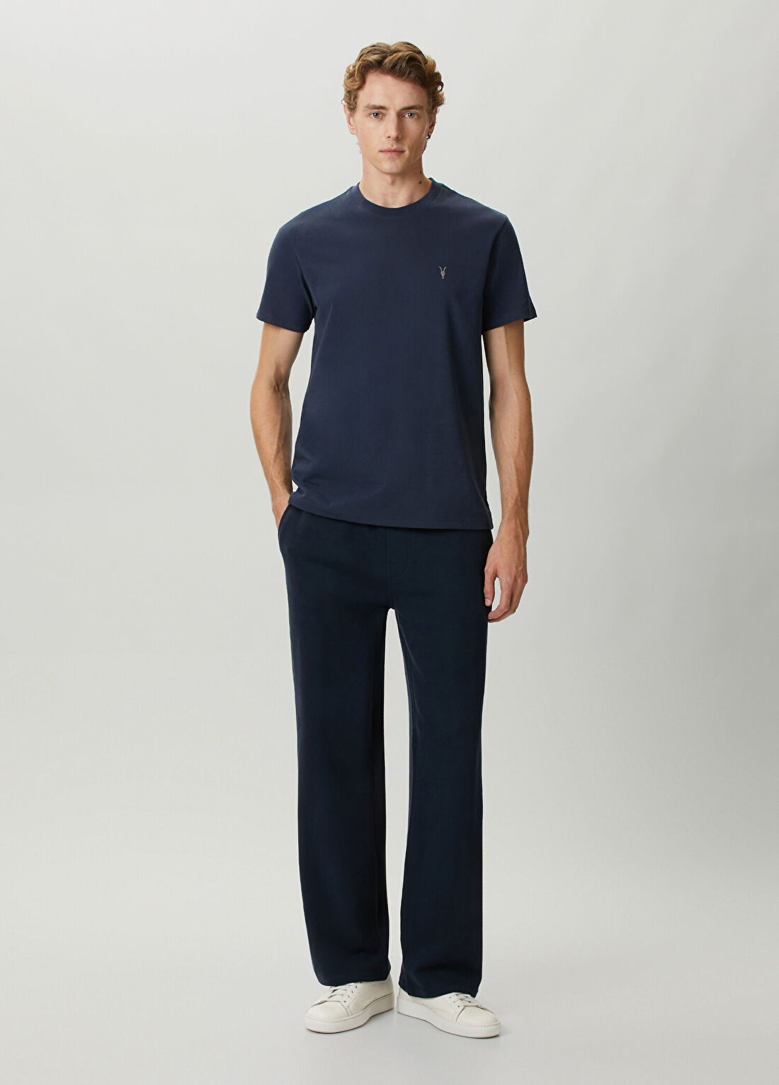 AllSaints Asher Lacivert Eşofman Altı