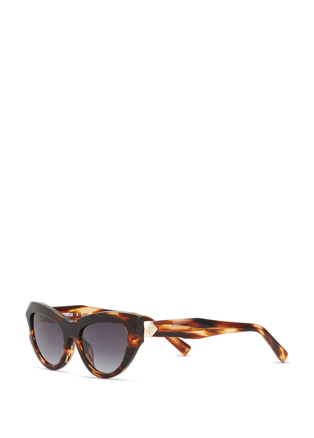 Hermossa HM 1697 C2 Cat Eye Havana Asetat Kadın Güneş Gözlüğü