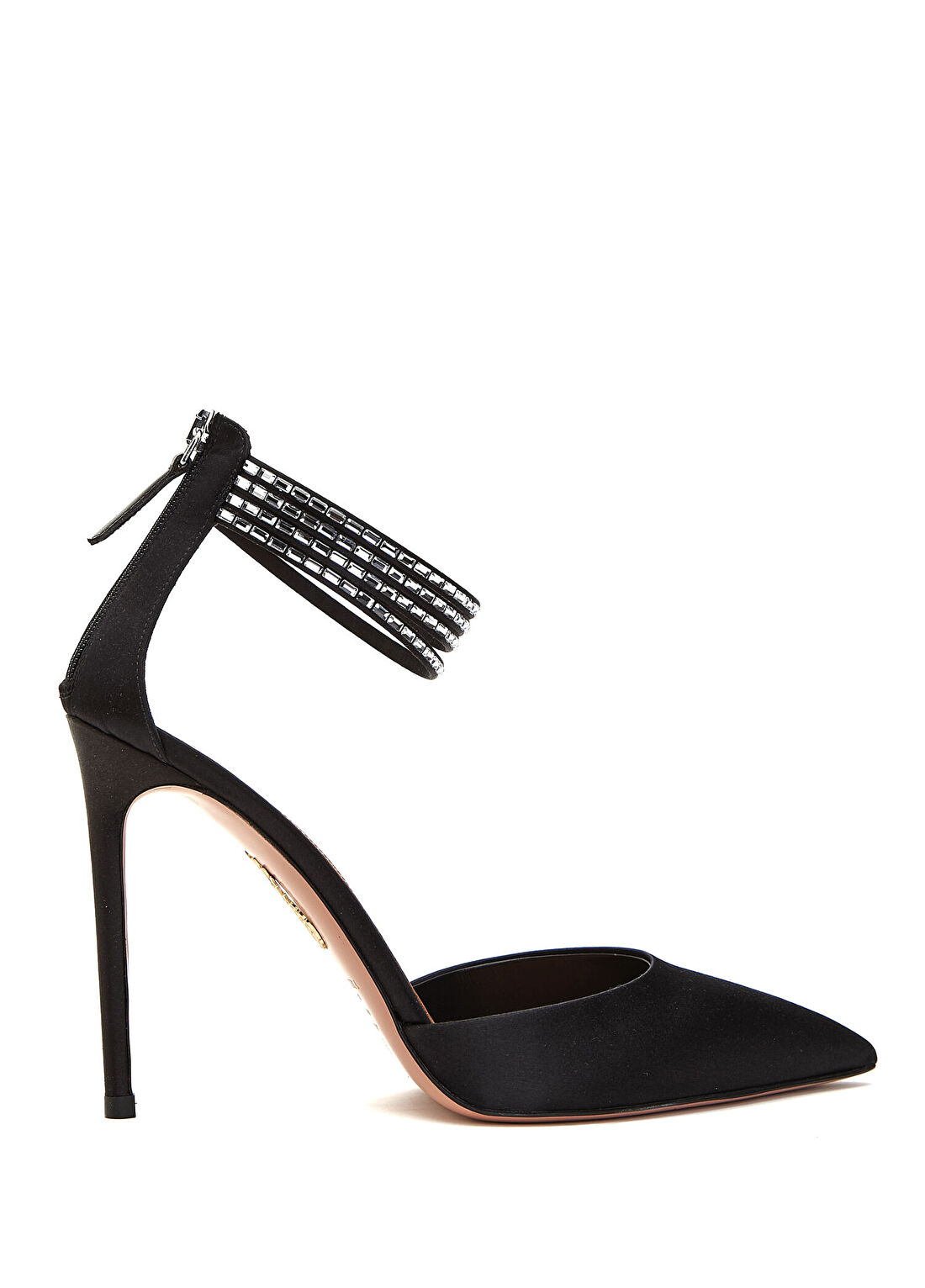 Aquazzura Lumiere Siyah Topuklu Ayakkabı
