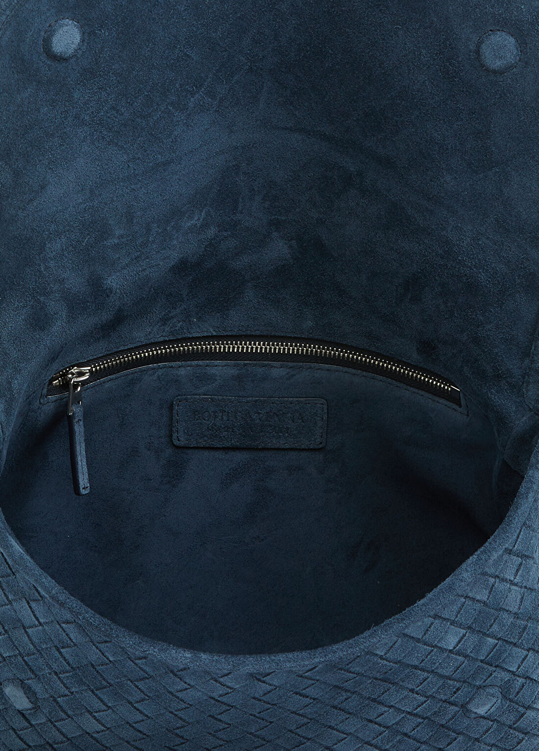 Bottega Veneta Veneto Mavi Erkek Süet Çapraz Çanta görsel 4