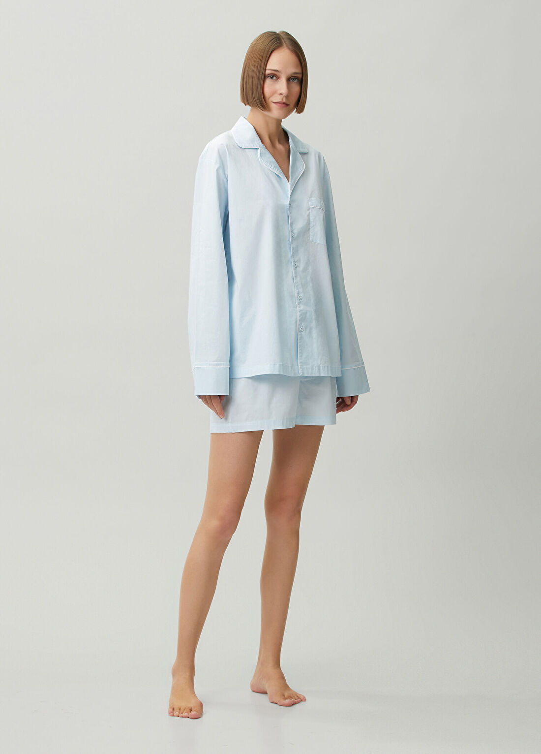 Skims Açık Mavi Pijama Set