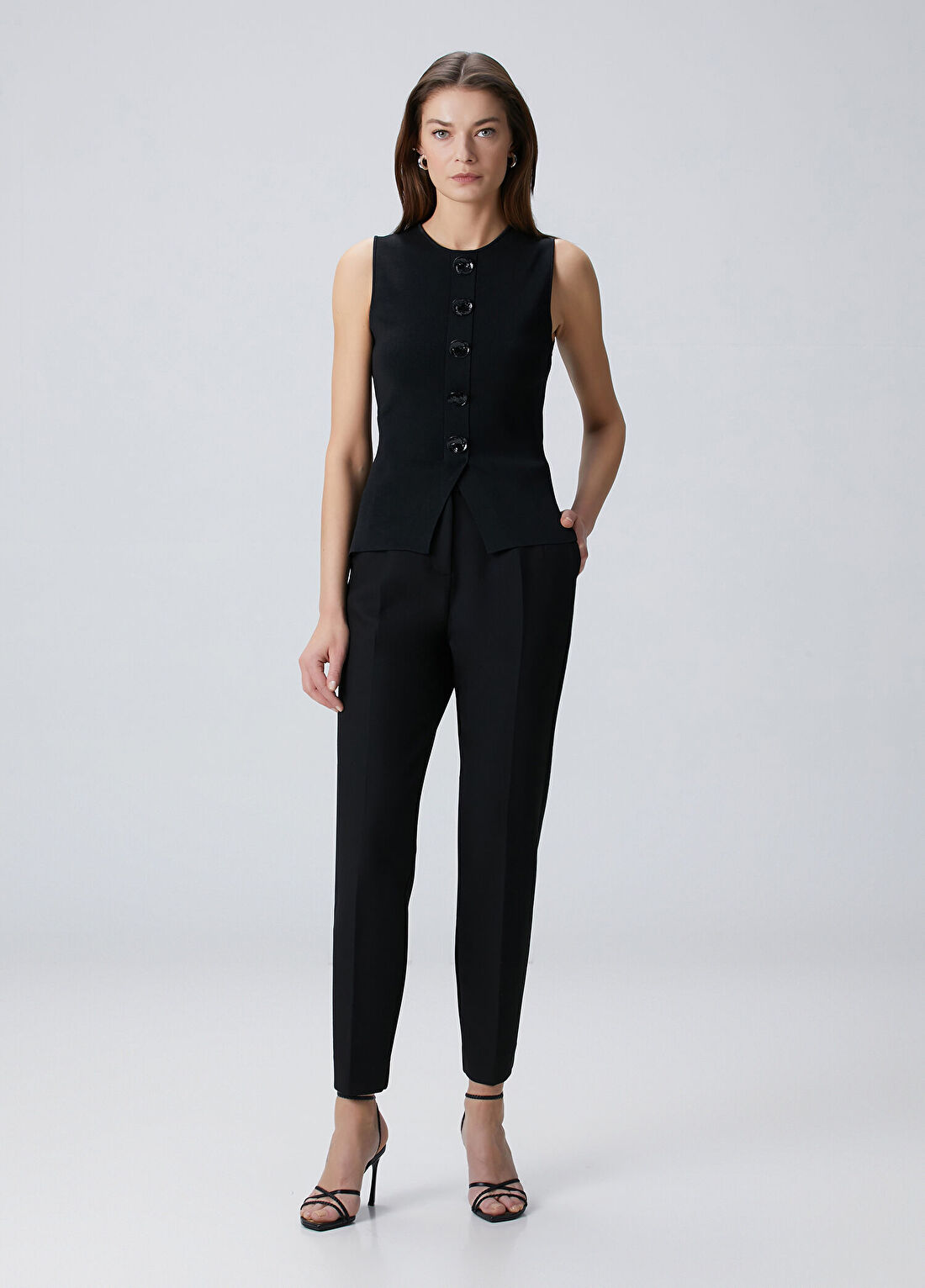 Beymen Collection Siyah Cigarette Pantolon