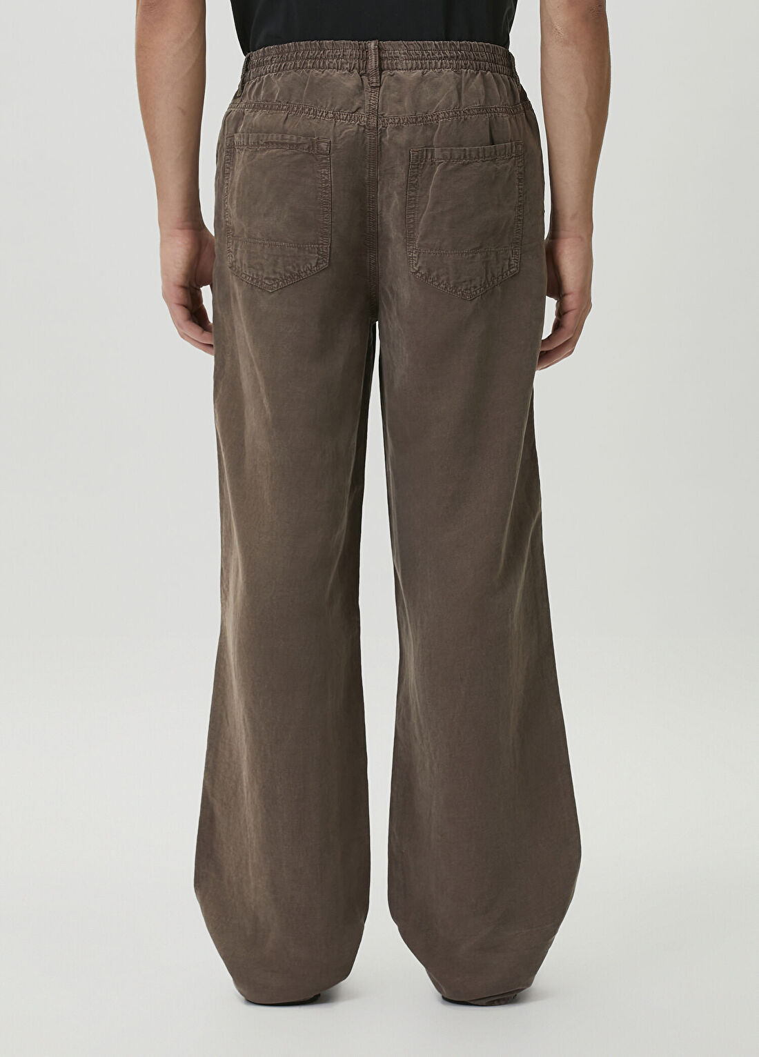 AllSaints Korten Kahverengi Pantolon görsel 3