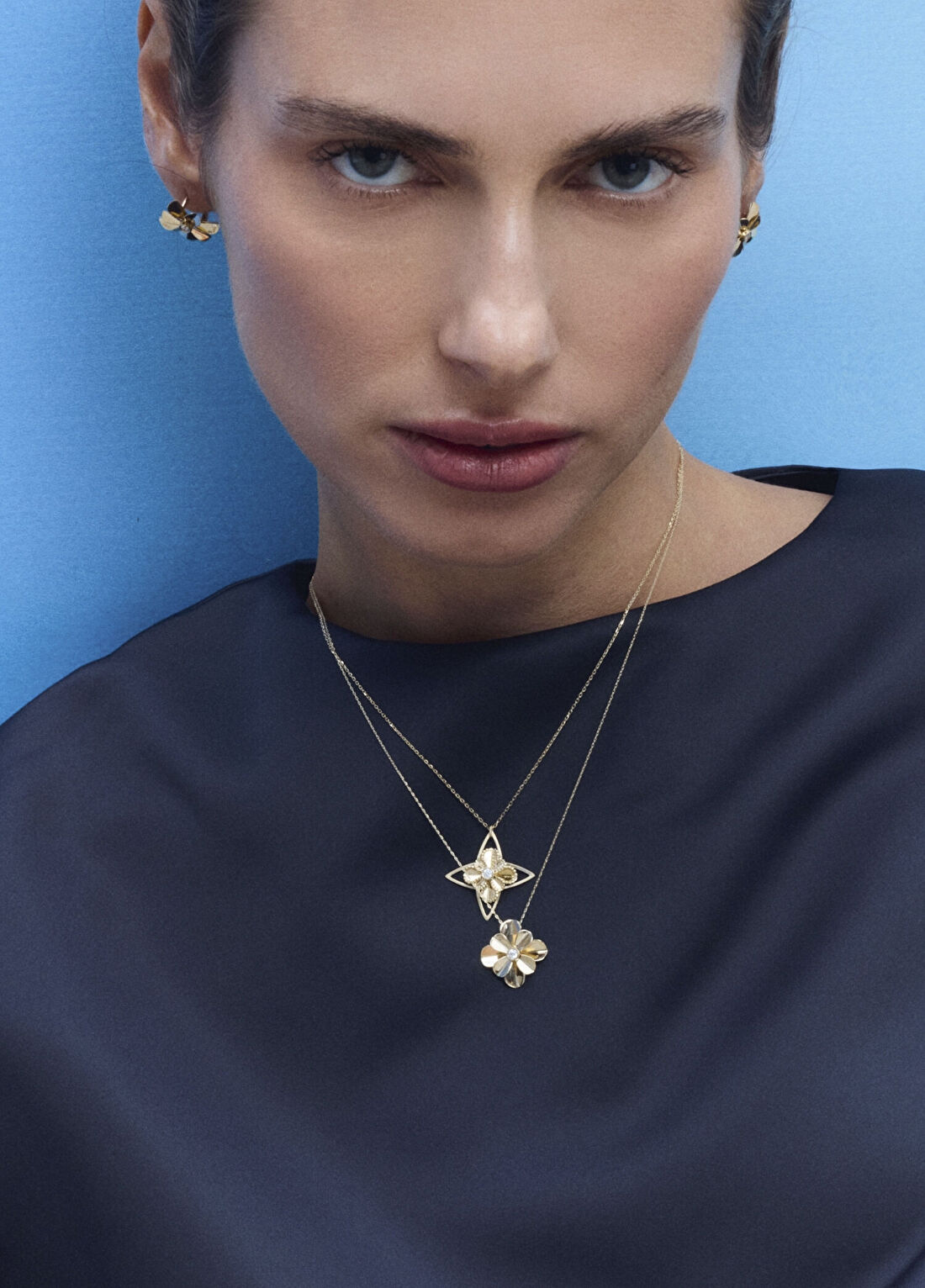 Orena Jewelry Florin 14 Ayar Altın Kadın Kolye görsel 3