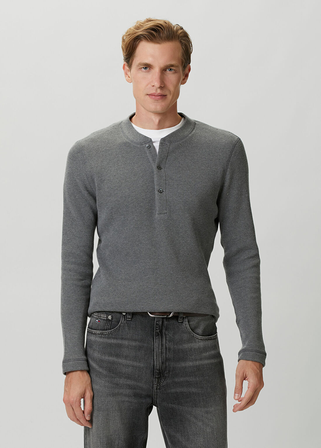 Brunello Cucinelli Gri T-shirt