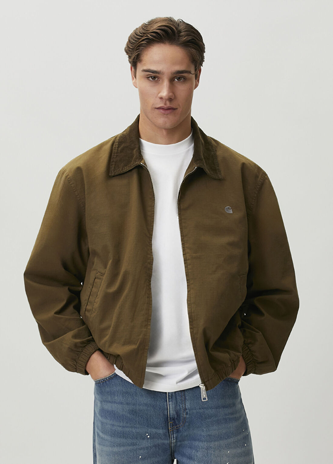 Carhartt WIP Madison Logo Nakışlı Mont