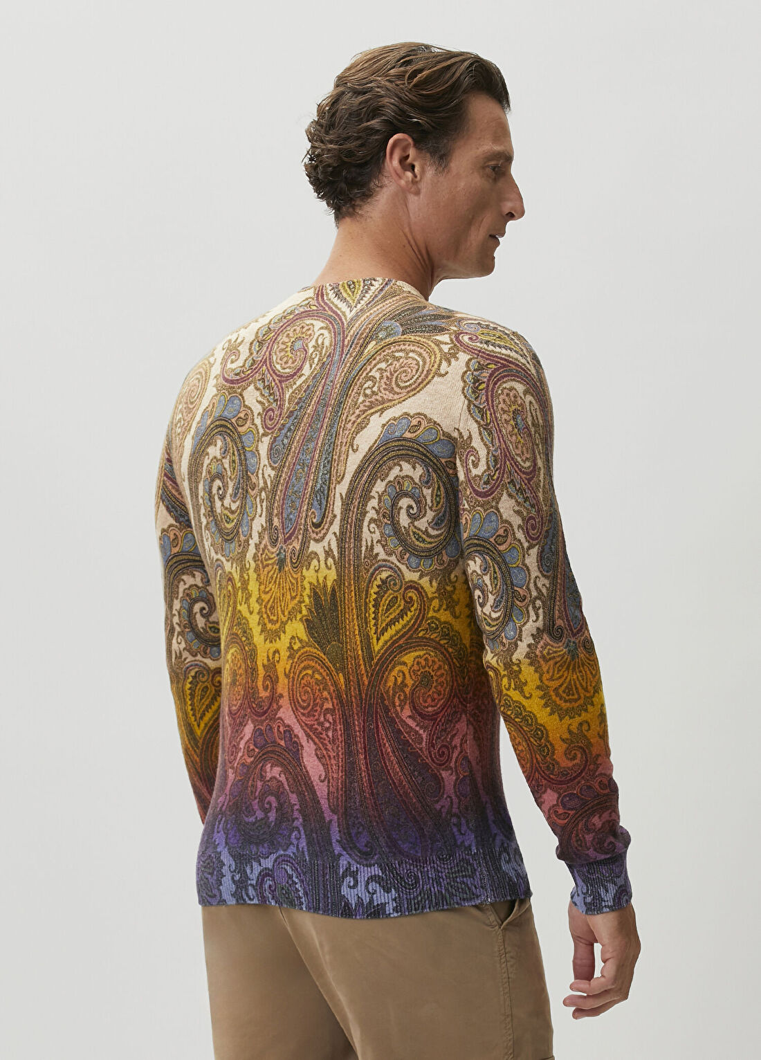 Etro Colorblocked Yün Triko görsel 4