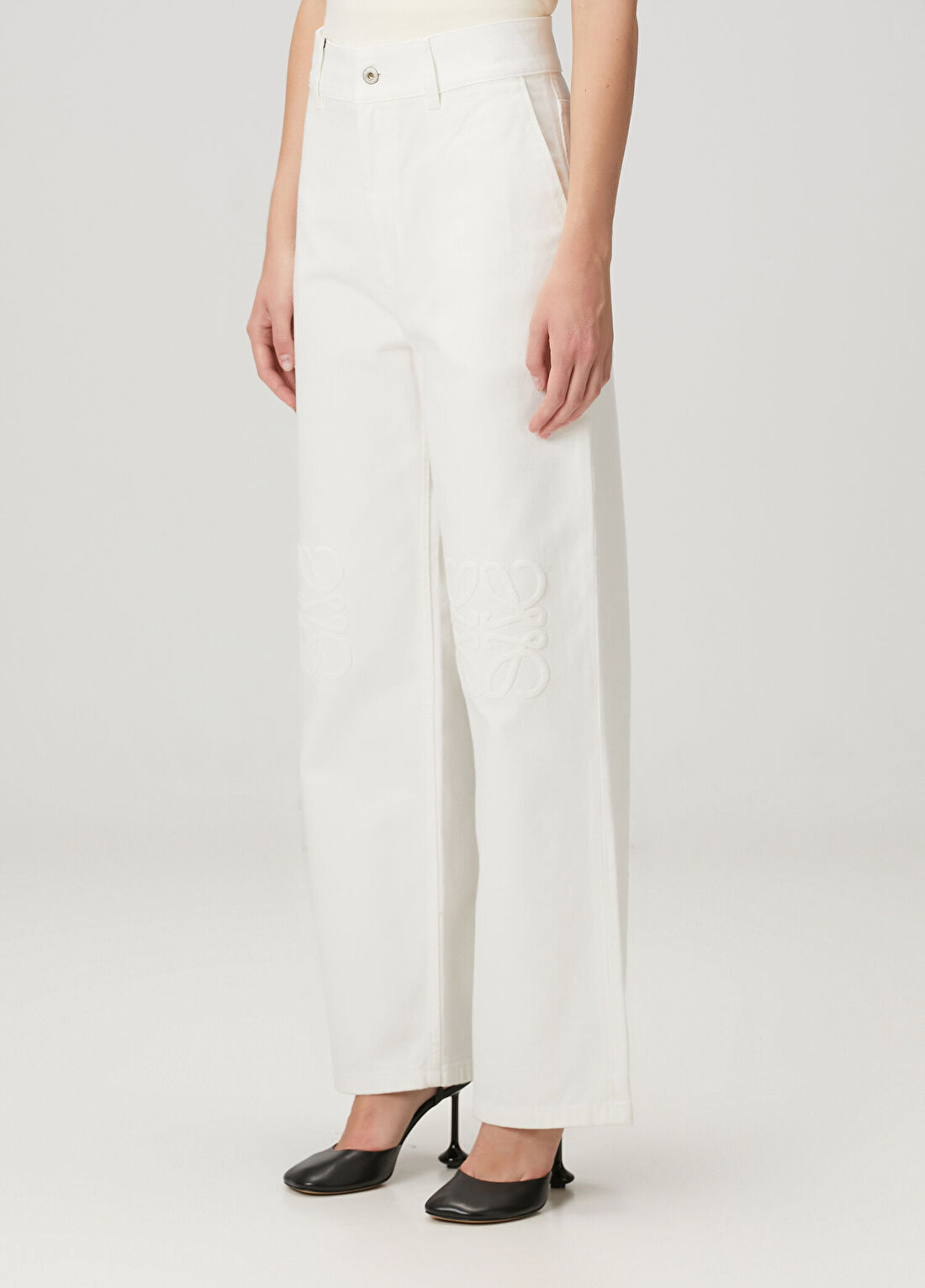 Loewe Beyaz Jean Pantolon görsel 2