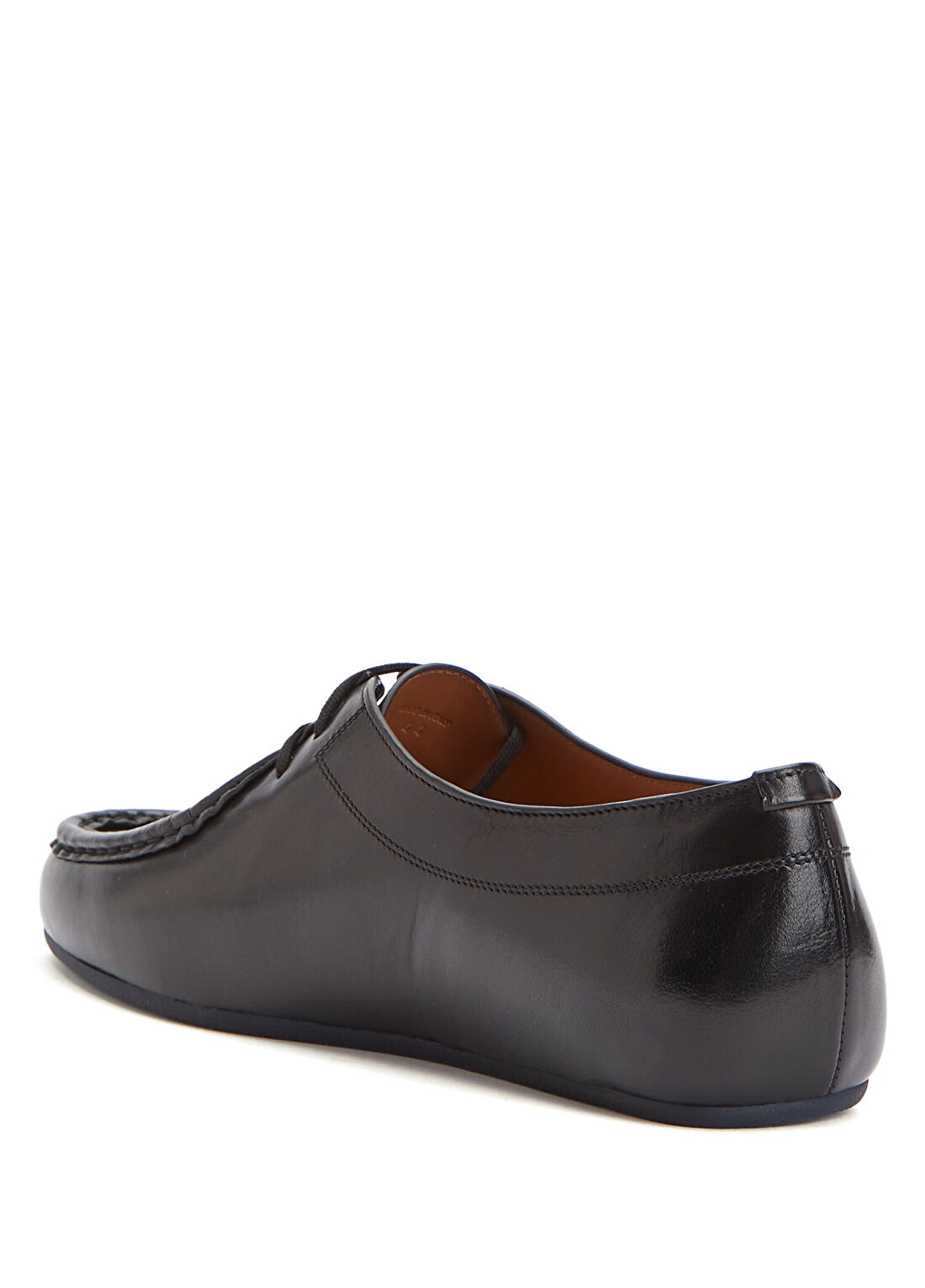 Jil Sander Hood Siyah Kadın Deri Loafer görsel 3