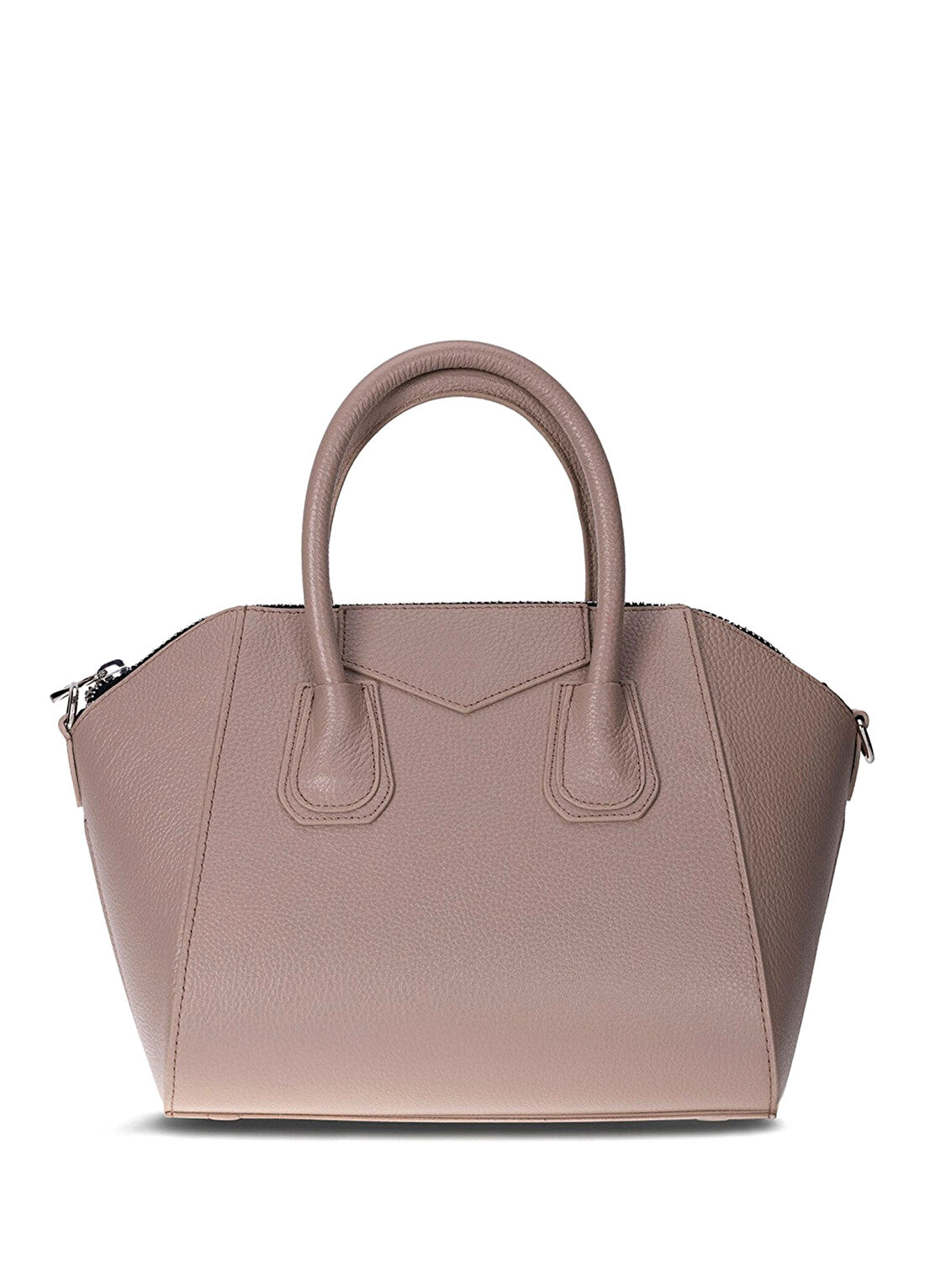 Bloominbag Aria Mink Taupe Orta Boy Deri Kadın El ve Omuz Çantası