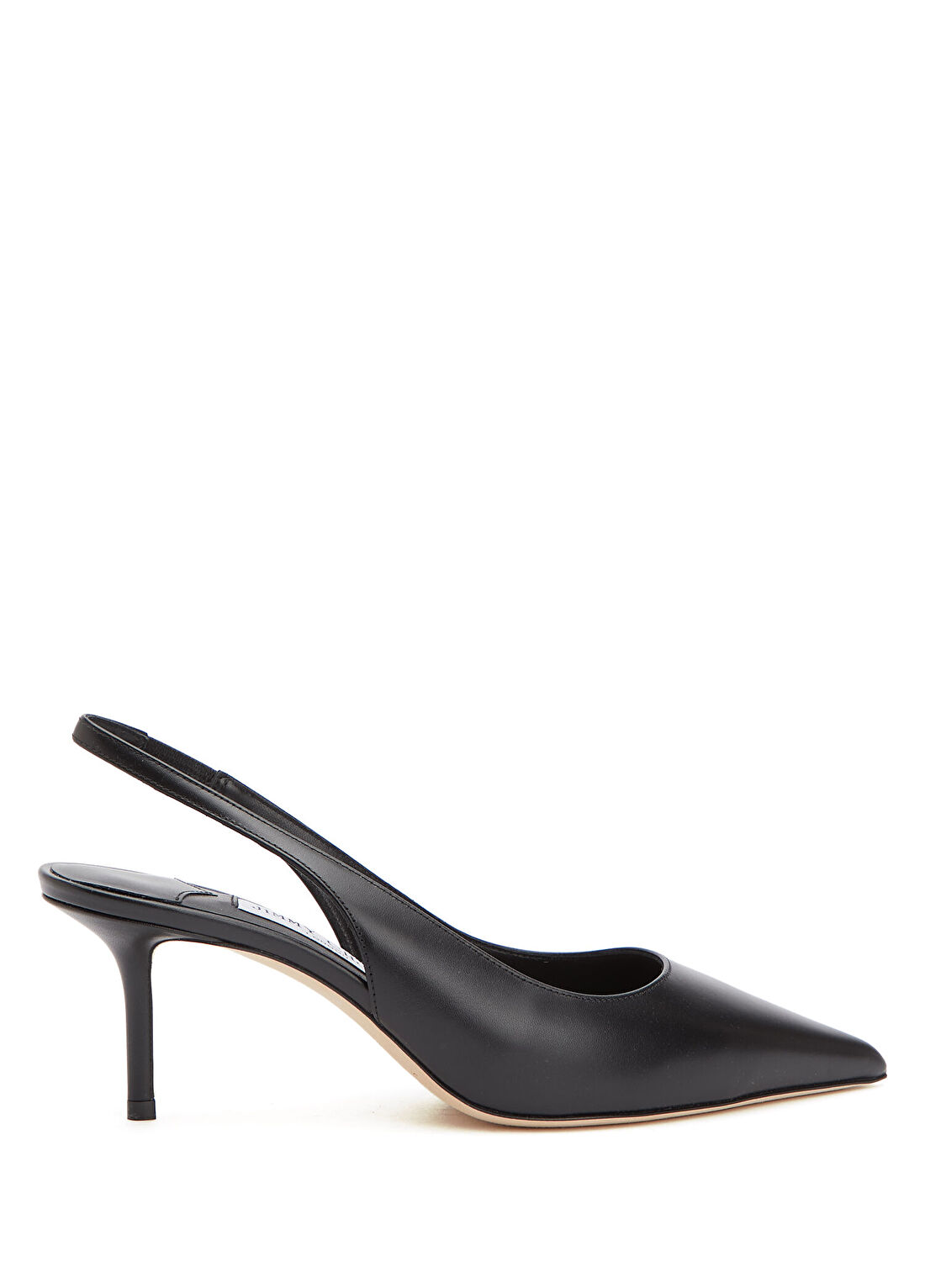 Jimmy Choo Love Siyah Deri Topuklu Ayakkabı
