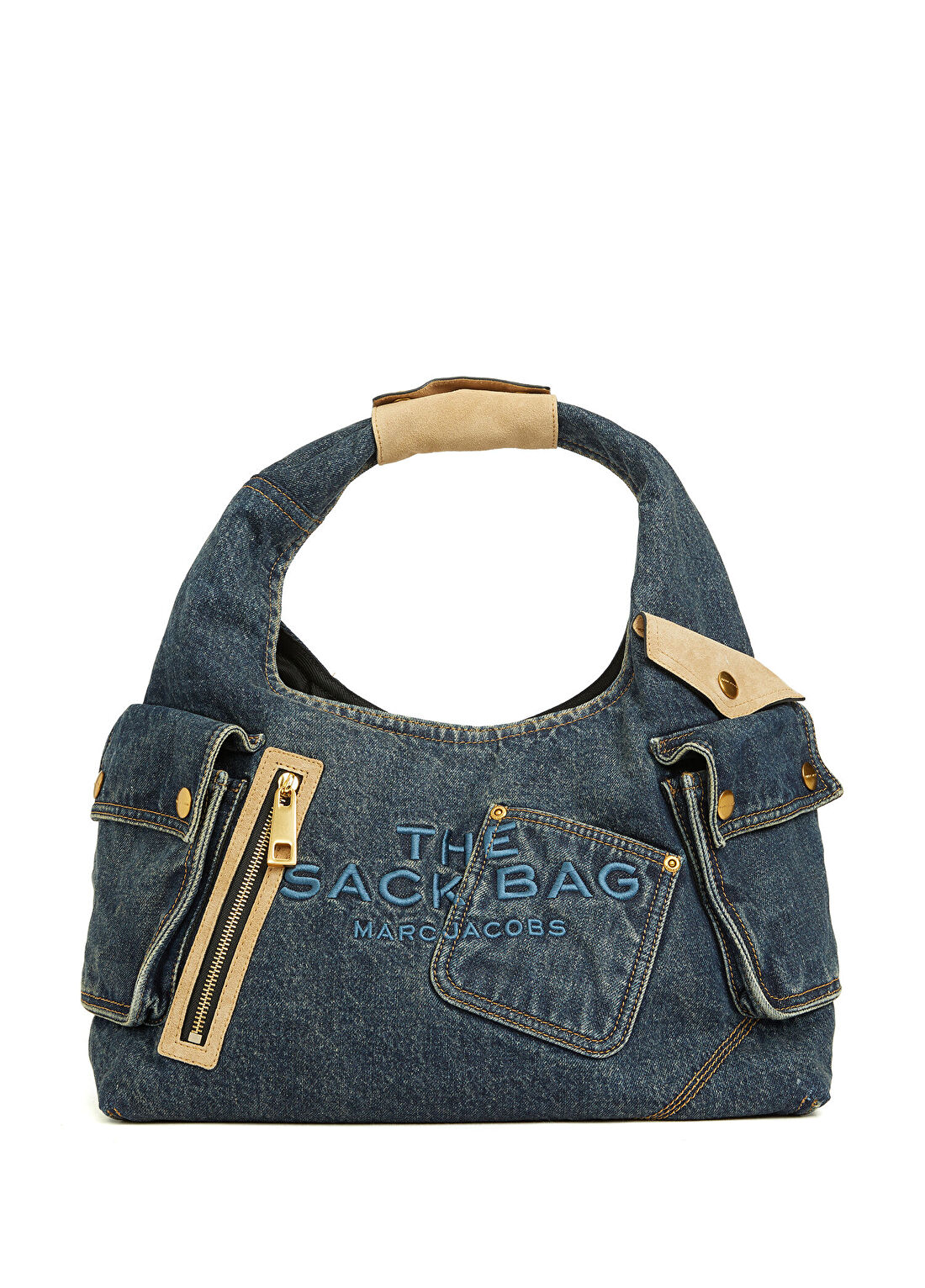 Marc Jacobs Sack Lacivert Kadın Denim Çanta