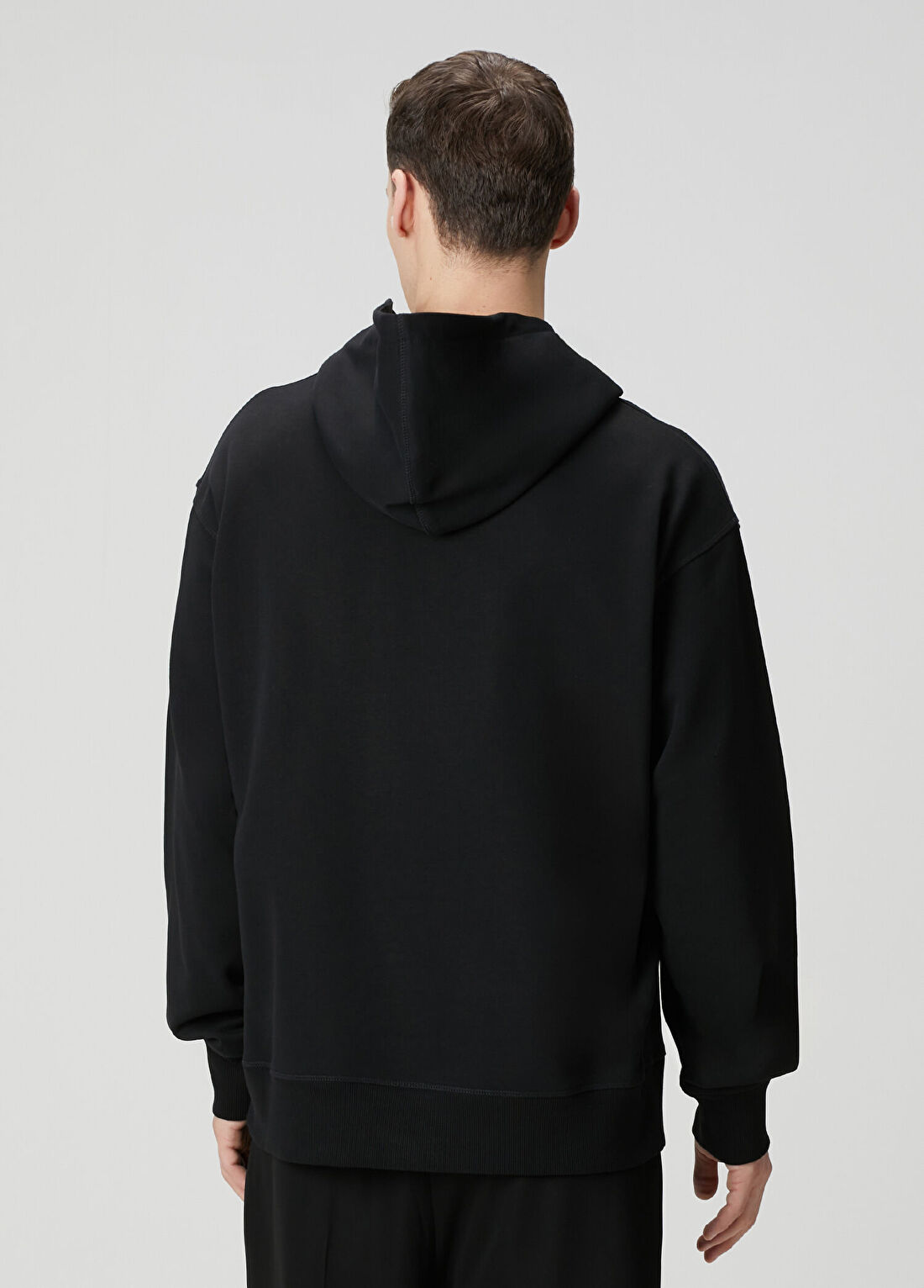 Balmain Siyah Kapüşonlu Sweatshirt görsel 4
