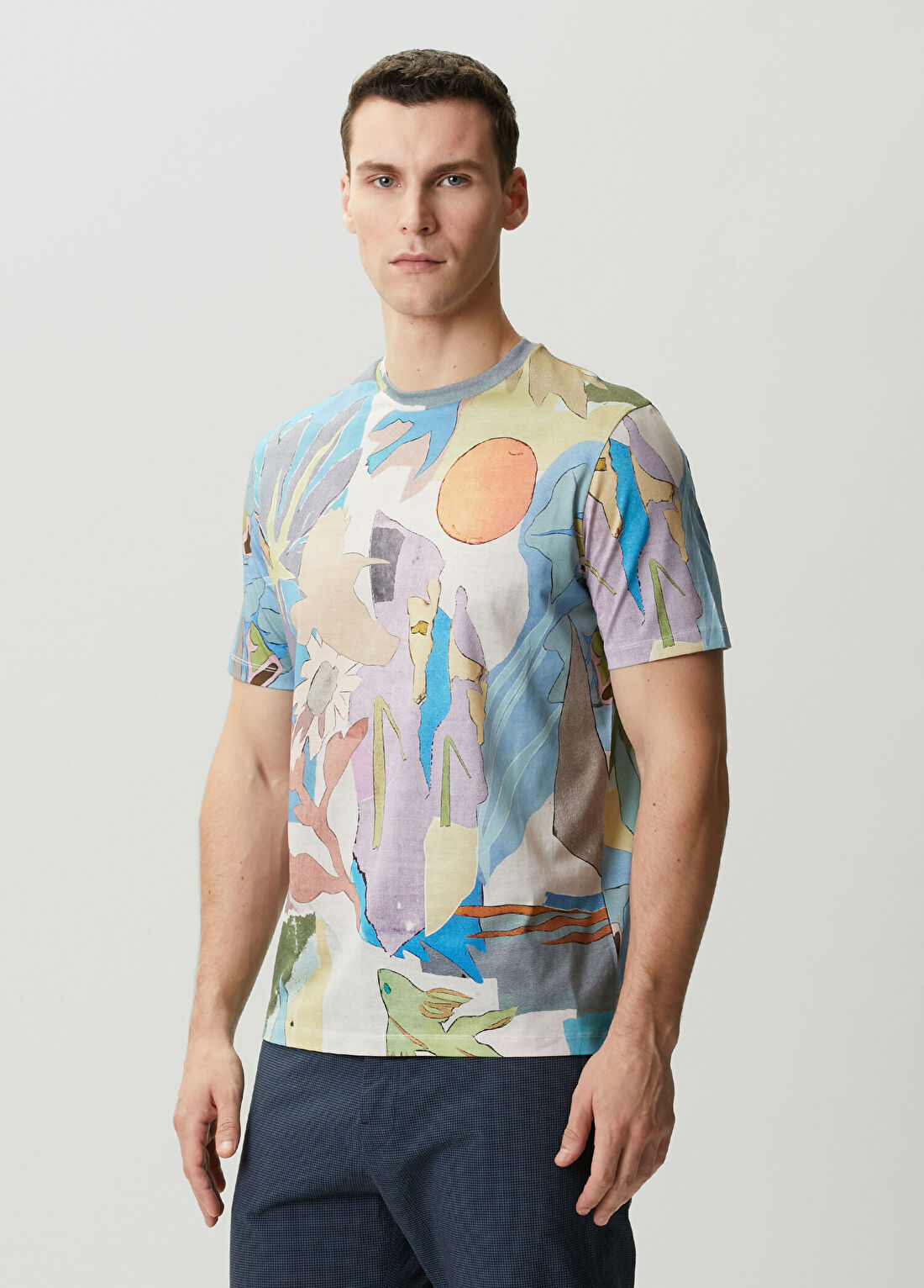 Paul Smith Çok Renkli Desenli T-shirt görsel 3