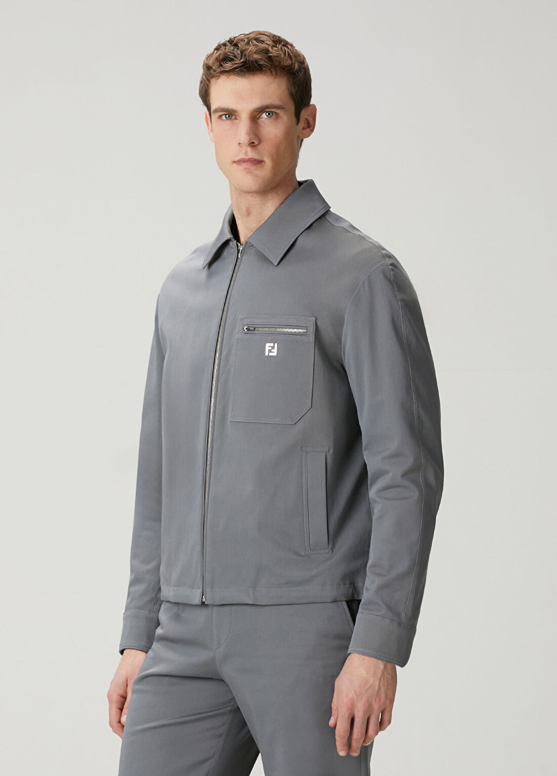Fendi Gri Ceket görsel 3
