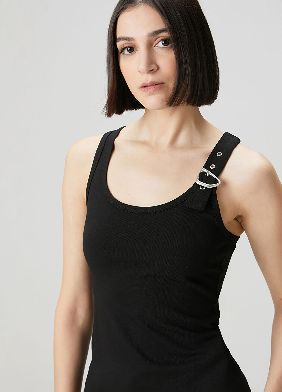 Academia Siyah Suprem Halter Atlet görsel 2
