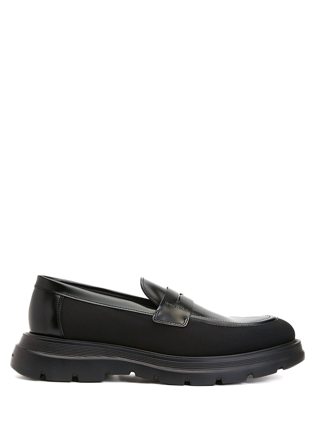 Stuart Weitzman LA Penny Siyah Erkek Loafer