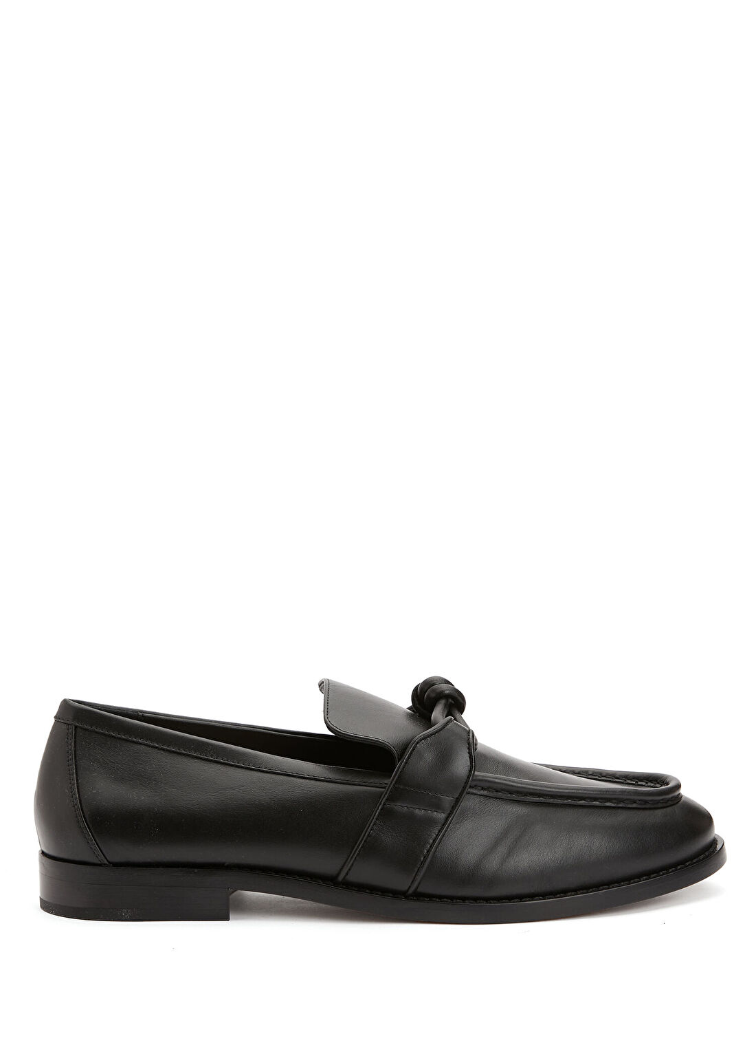Bottega Veneta Astaire Siyah Erkek Deri Loafer