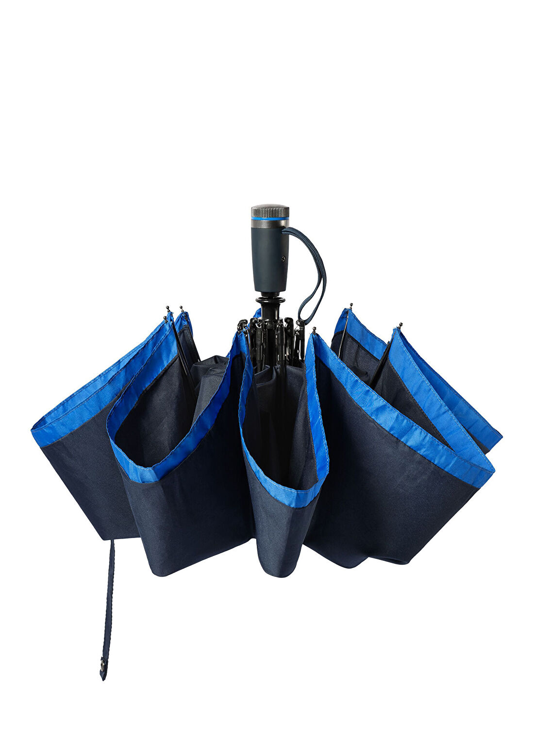 Hugo Boss Gear Blue Lacivert Cep Şemsiyesi görsel 4