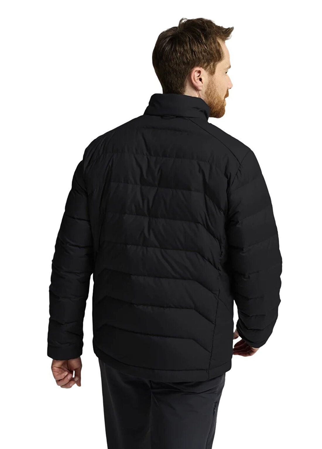 Jack Wolfskin Wild Pass Down RDS Siyah Erkek Outdoor Mont görsel 2