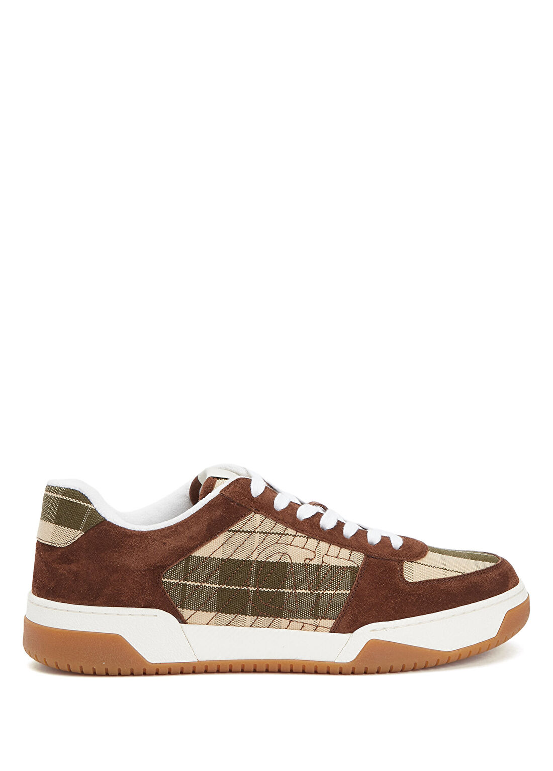 Valentino Garavani Kahverengi Erkek Deri Sneaker