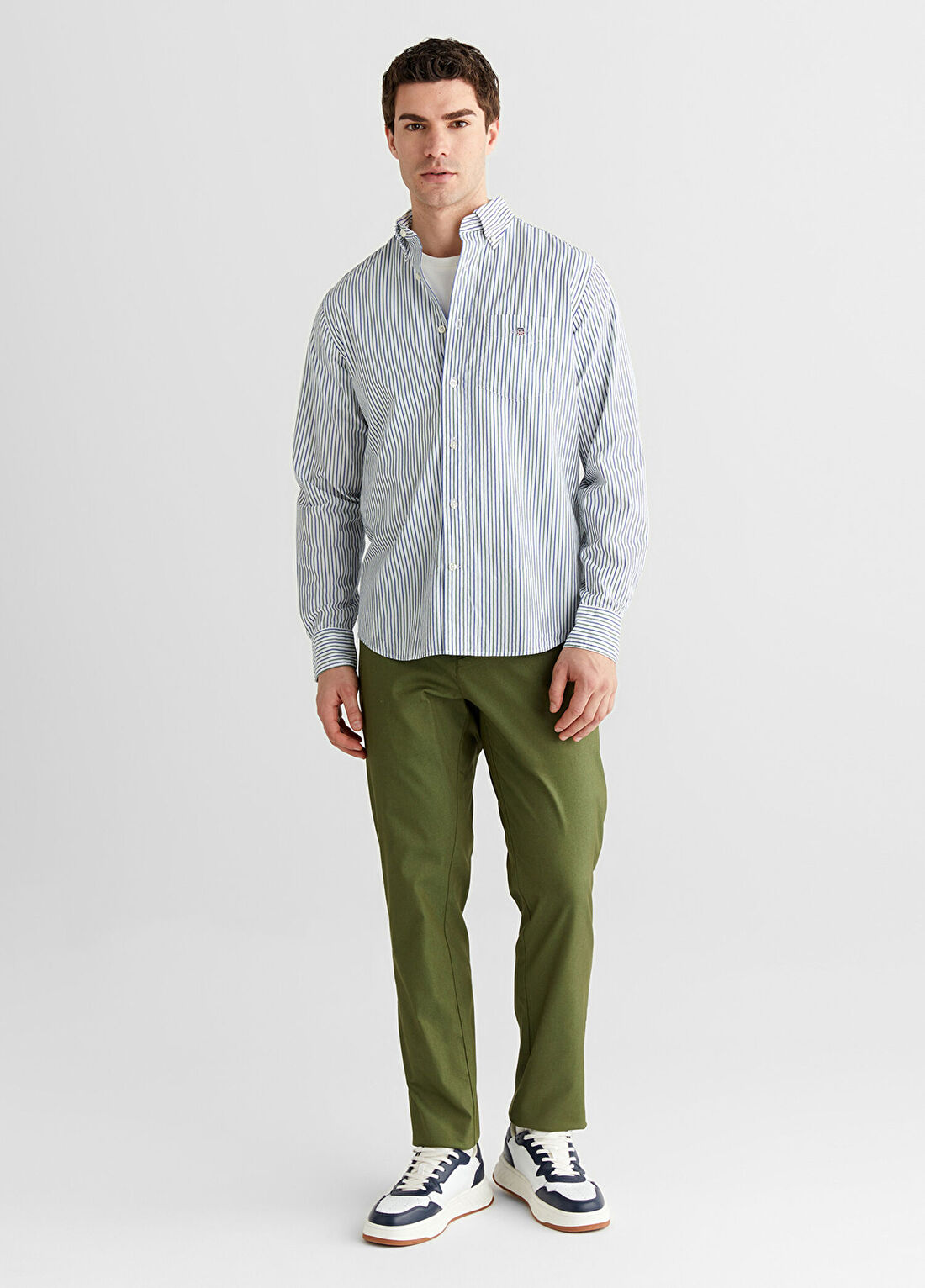 Gant Yeşil Slim Fit Erkek Pantolon