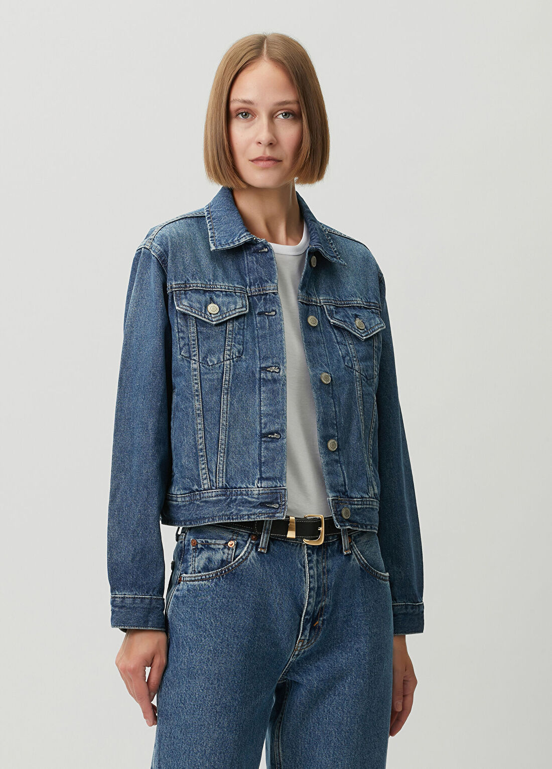 Lauren Ralph Lauren Lacivert Denim Ceket