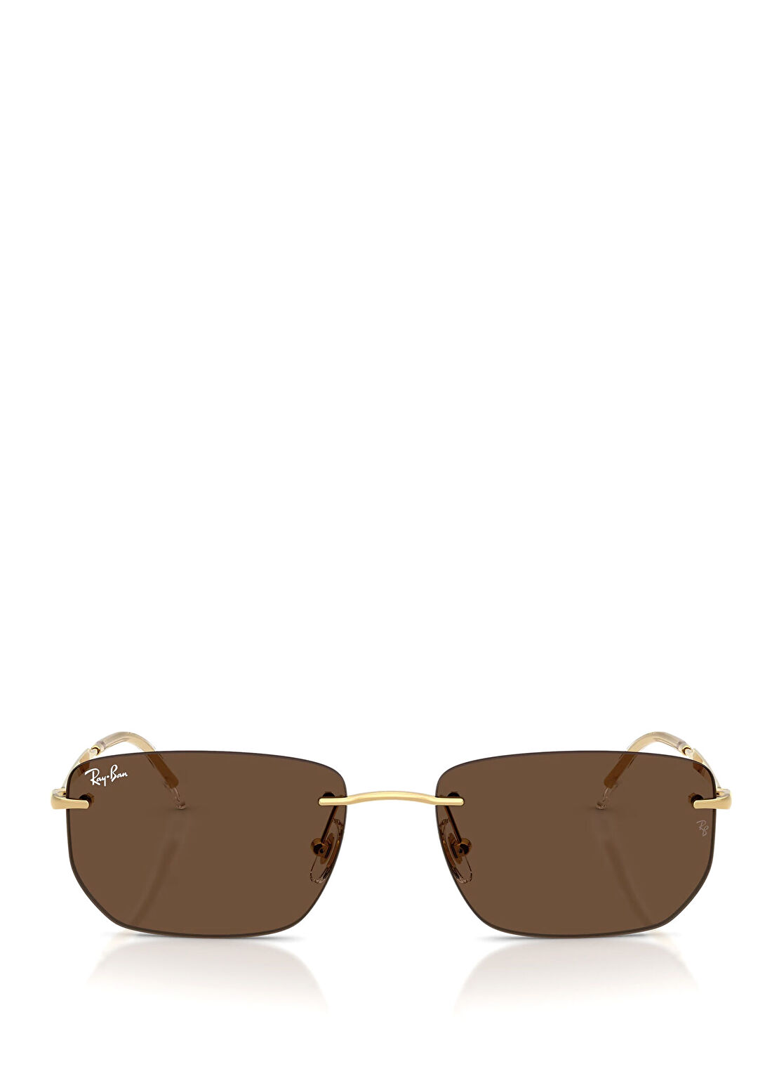 Ray-Ban Gold Unisex Güneş Gözlüğü görsel 2