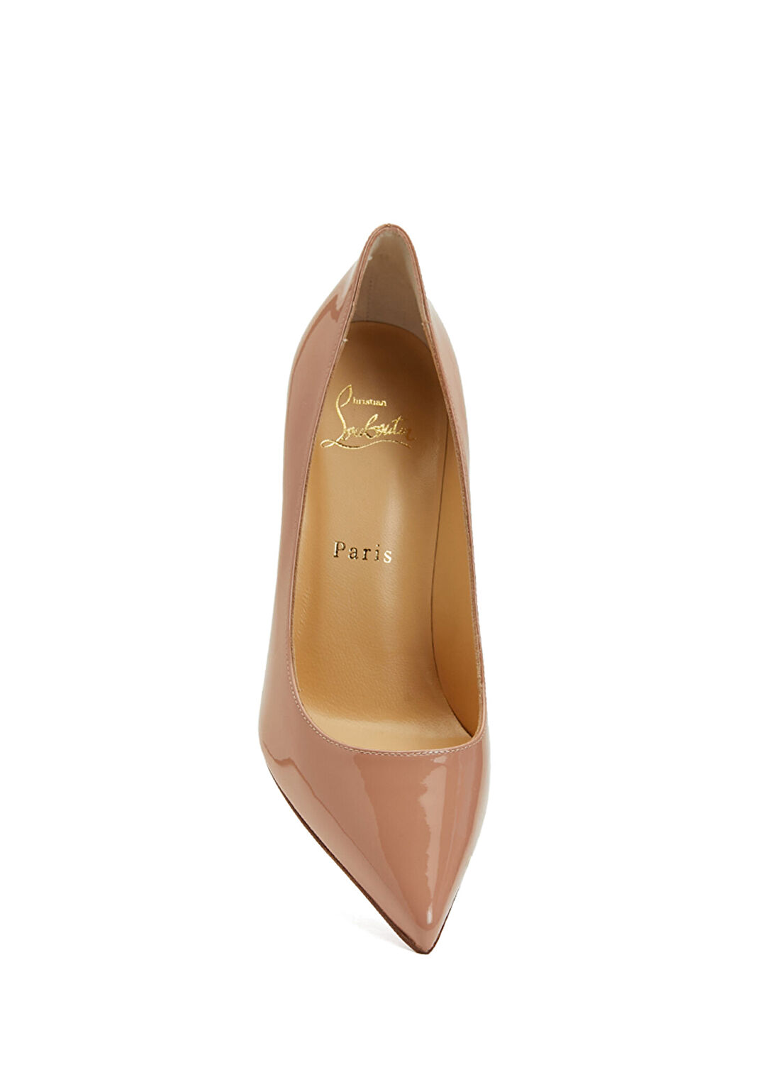Christian Louboutin Kate Nude Deri Stiletto görsel 4