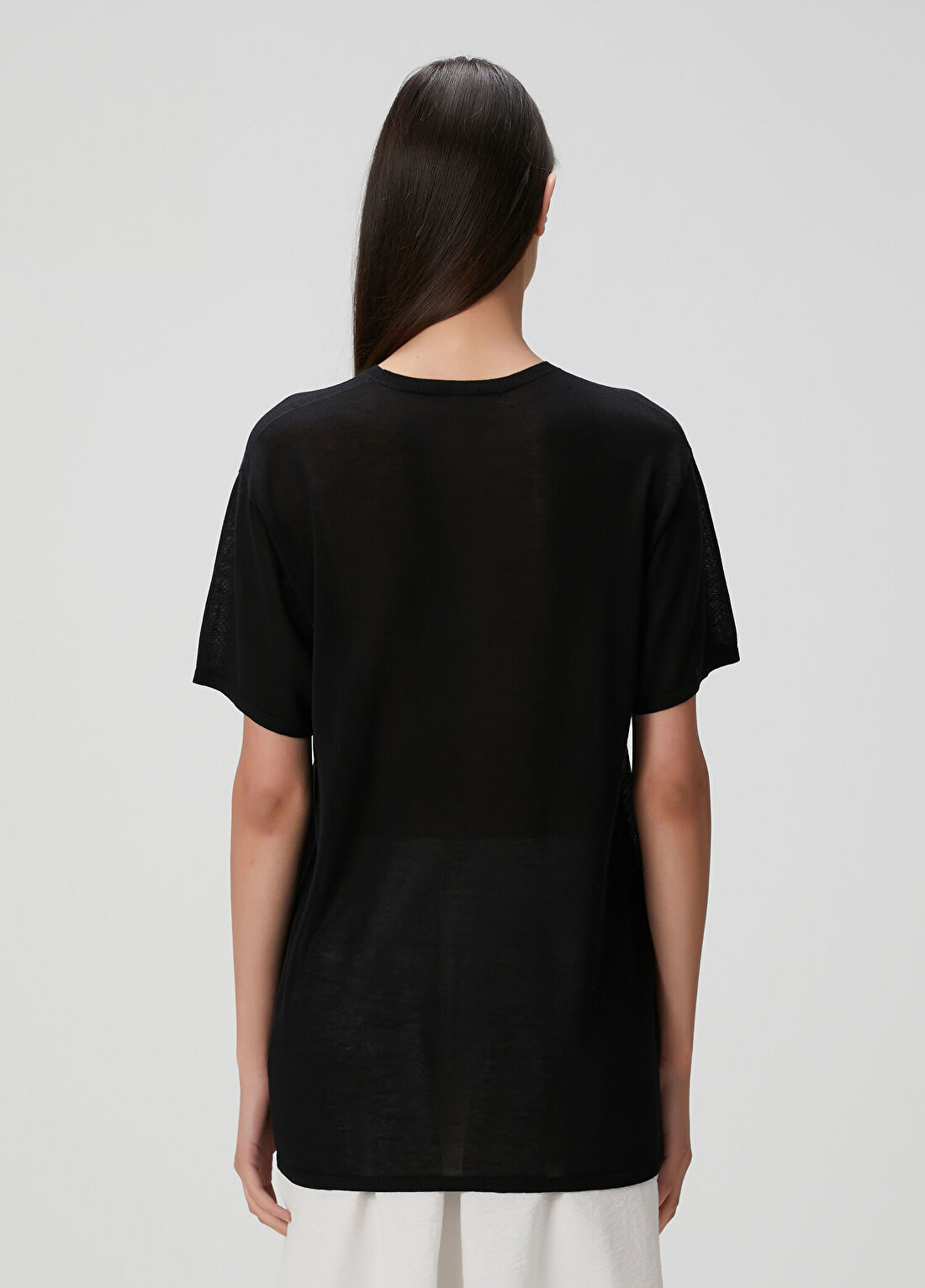 Toteme Siyah T-shirt görsel 4