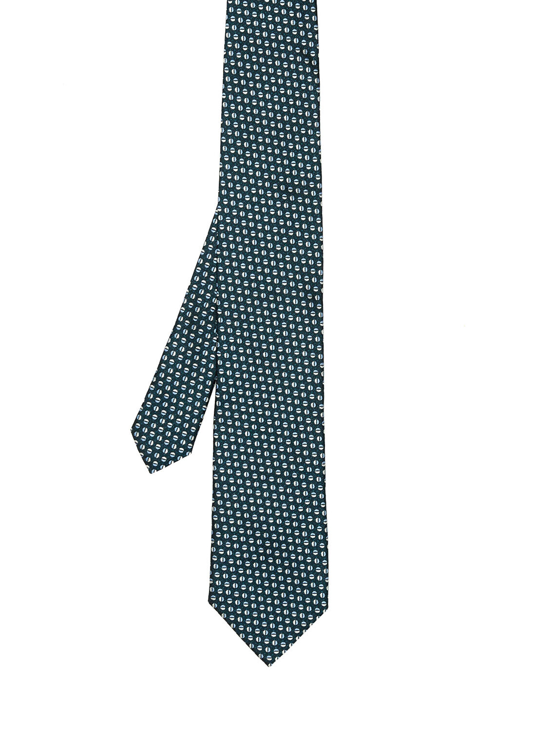 Zegna Yeşil İpek Kravat