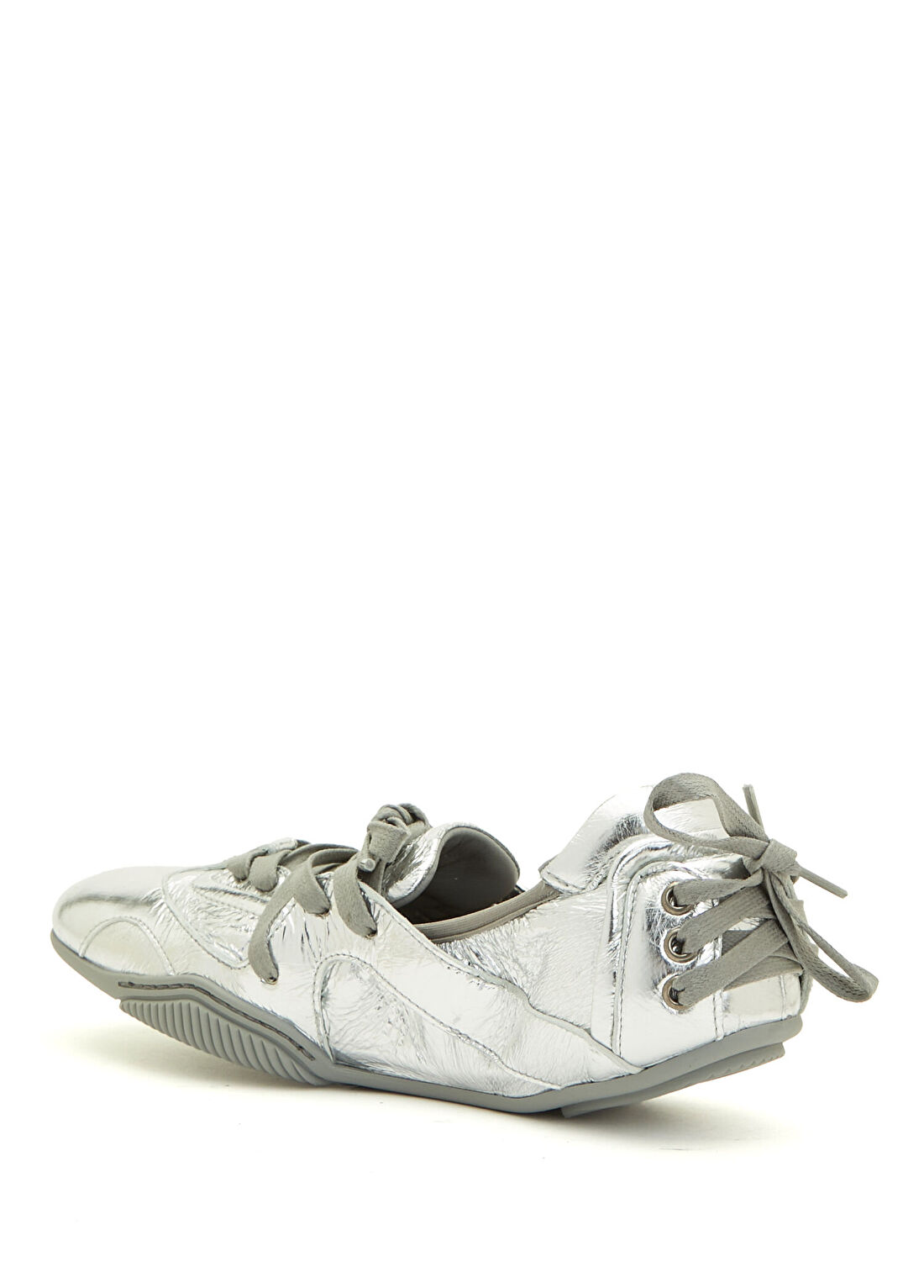 Acne Studios Silver Deri Babet görsel 4
