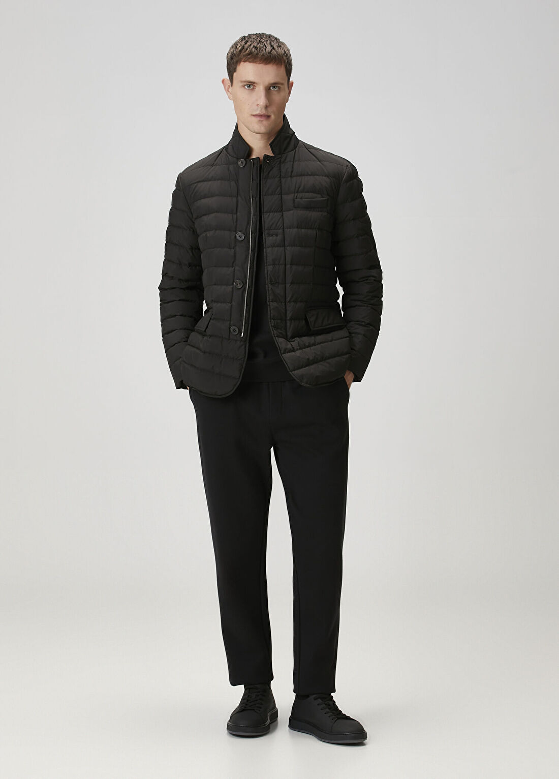 Beymen Collection Siyah Basic Sweatshirt görsel 3