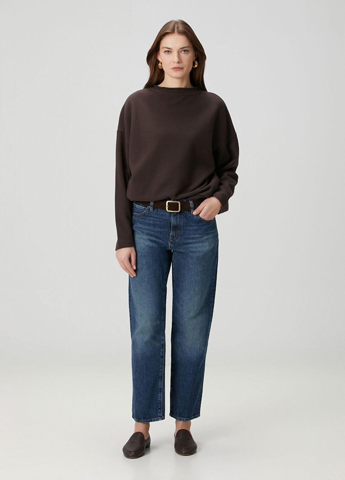 Frame Denim The Hang Mavi Jean Pantolon