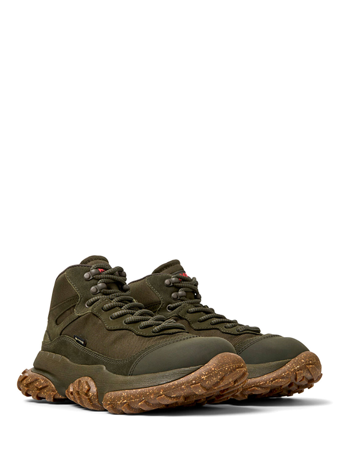 Camper Karst Trek Gore-Tex Yeşil Nubuk Erkek Kar Botu K300499-004 görsel 2