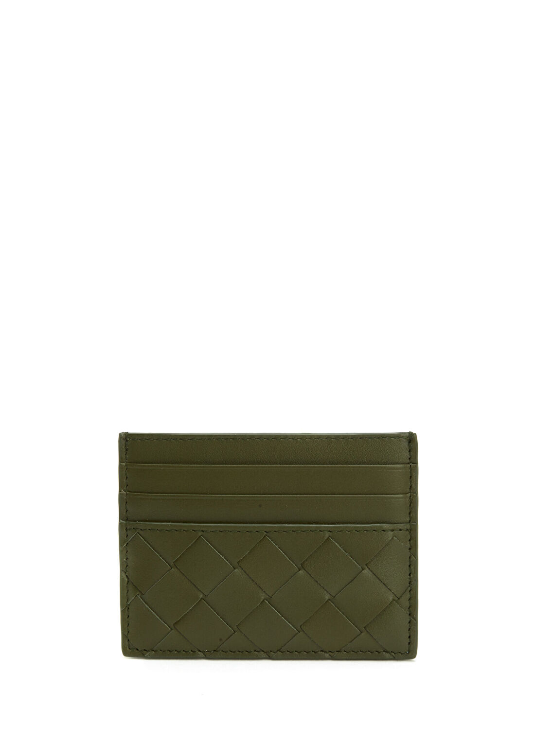 Bottega Veneta Gri Erkek Deri Kartlık görsel 2